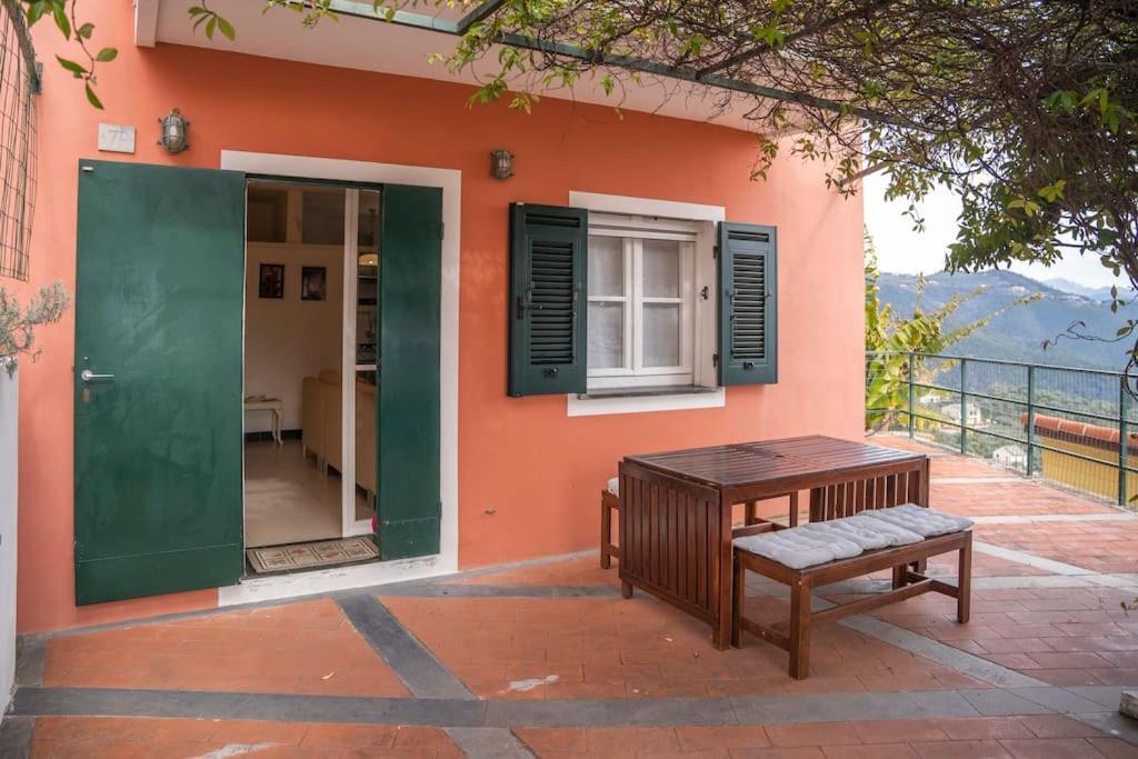 031 - HARMONY House Casa Vista MARE Sestri Levante, Pace Natura San Bernardo (Genoa) Exterior foto