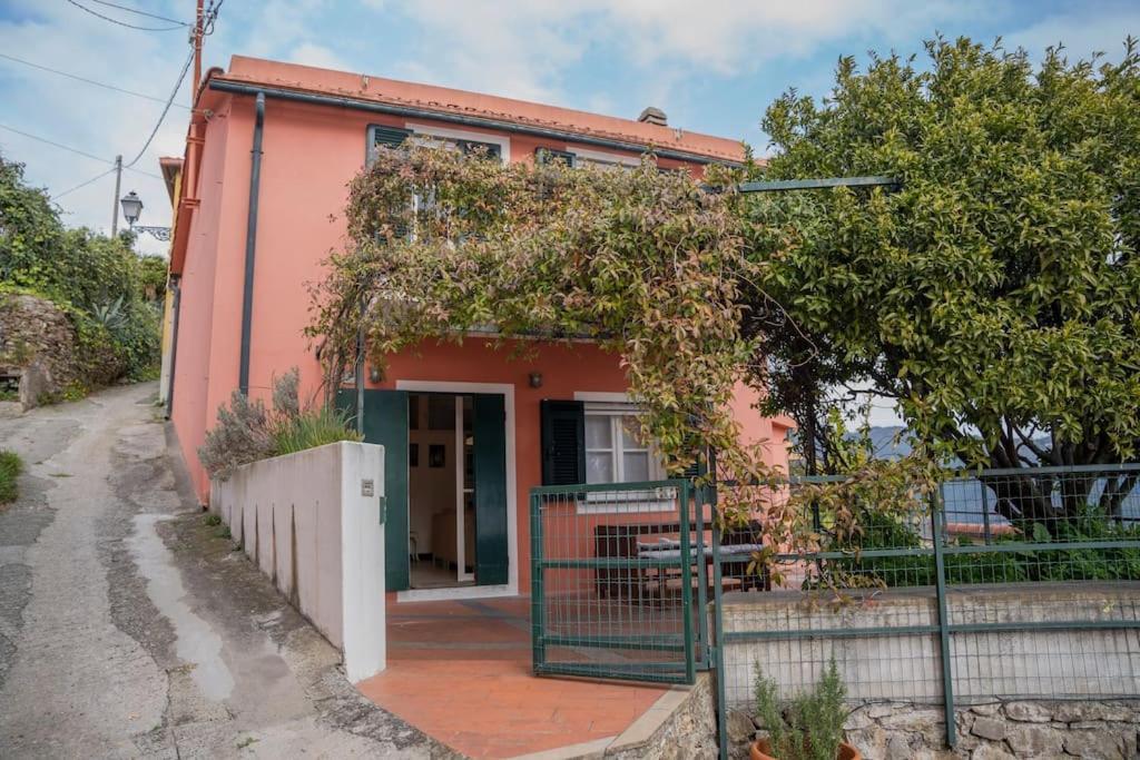 031 - HARMONY House Casa Vista MARE Sestri Levante, Pace Natura San Bernardo (Genoa) Exterior foto